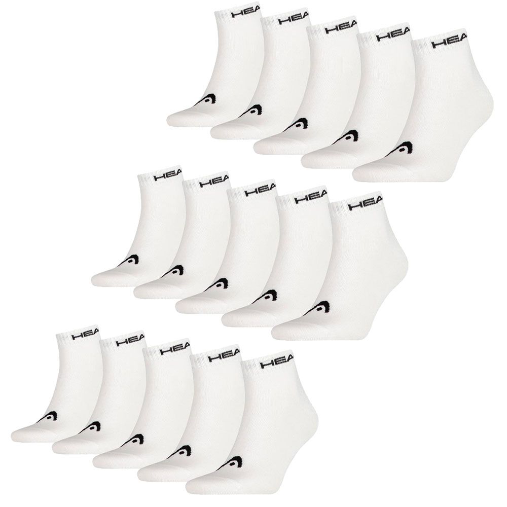 Head Sokken Quarter 15-pack Wit