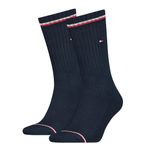 Tommy Hilfiger Sokken Men Iconic Dark Navy 2-Pack