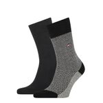 Tommy Hilfiger Sokken Men Seansonal Black 2-Pack