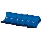 Puma Sport Cushioned Sneakersokken 6-pack Blauw