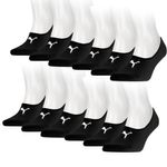 Puma Footies 12-pack Unisex Zwart