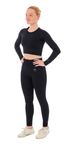 Xtreme Sportswear Dames Sportset - Sportlegging + Sport Croptop - Zwart