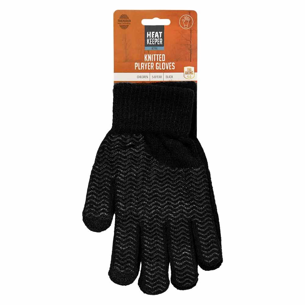 Heatkeeper Kinder Thermo Handschoenen Zwart