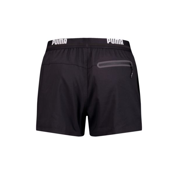 Puma Zwembroek Mannen Logo Short Zwart