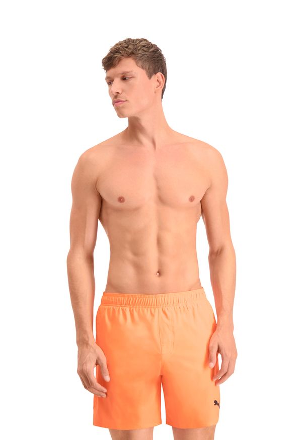 Puma Zwembroek Heren Mid Shorts Bright Orange