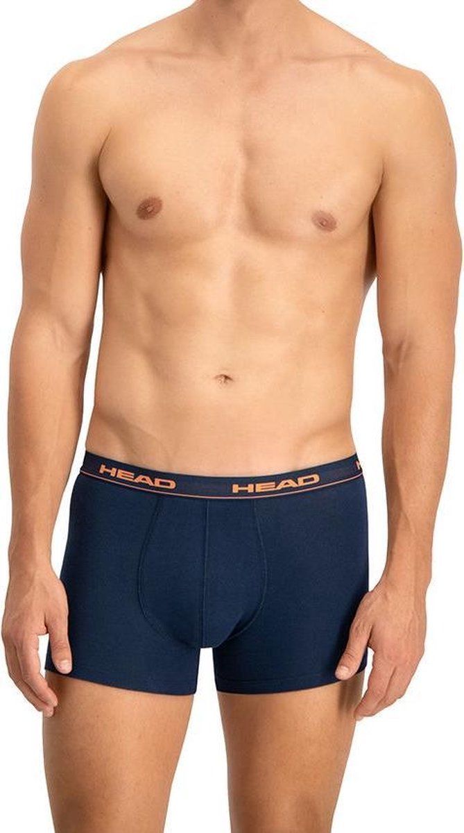 Head Boxershorts Basic 10-Pack Orange/Peacoat