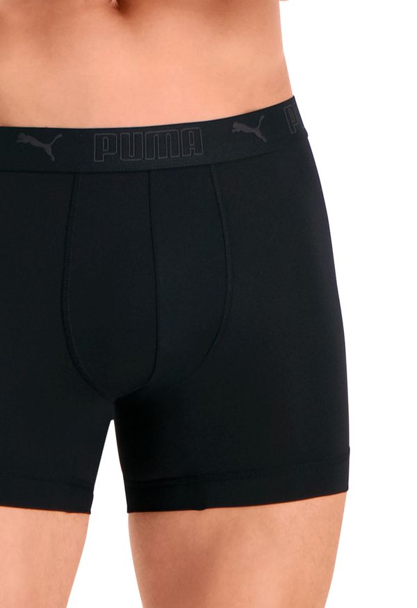 Puma Sport Boxershorts Microfiber 2-pack Zwart