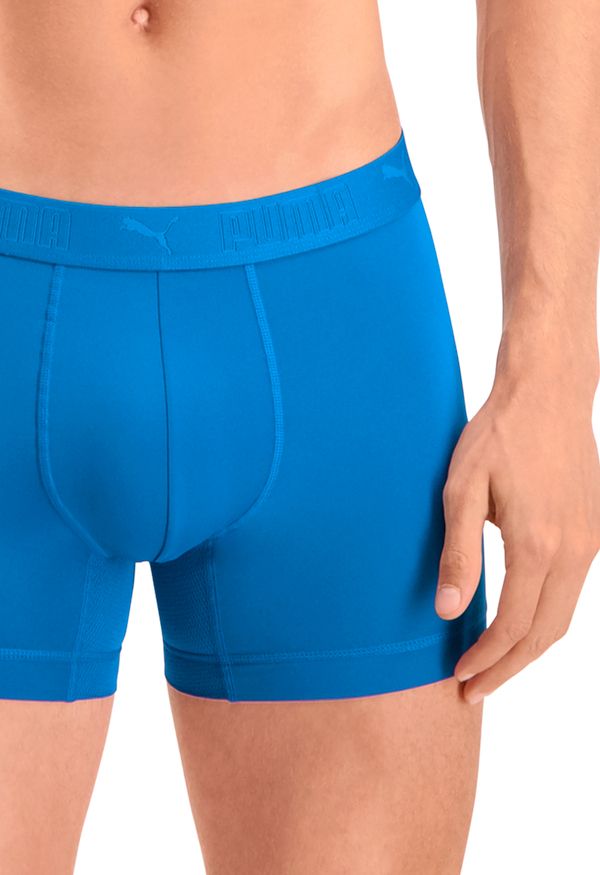 Puma Sport Boxershorts Microfiber 2-pack Blauw