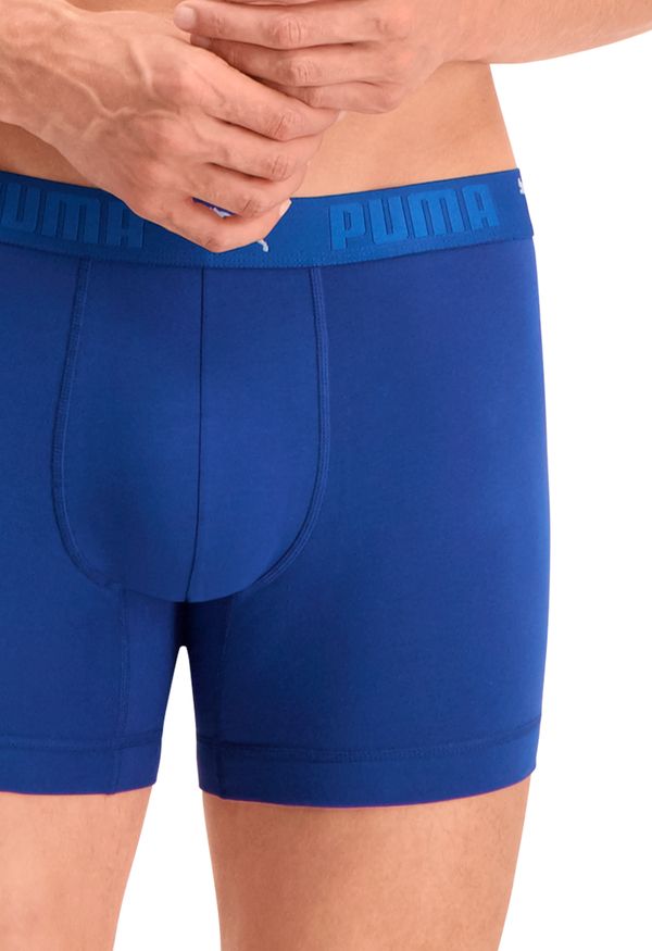 Puma Sport Boxershorts Katoen 2-pack Blauw