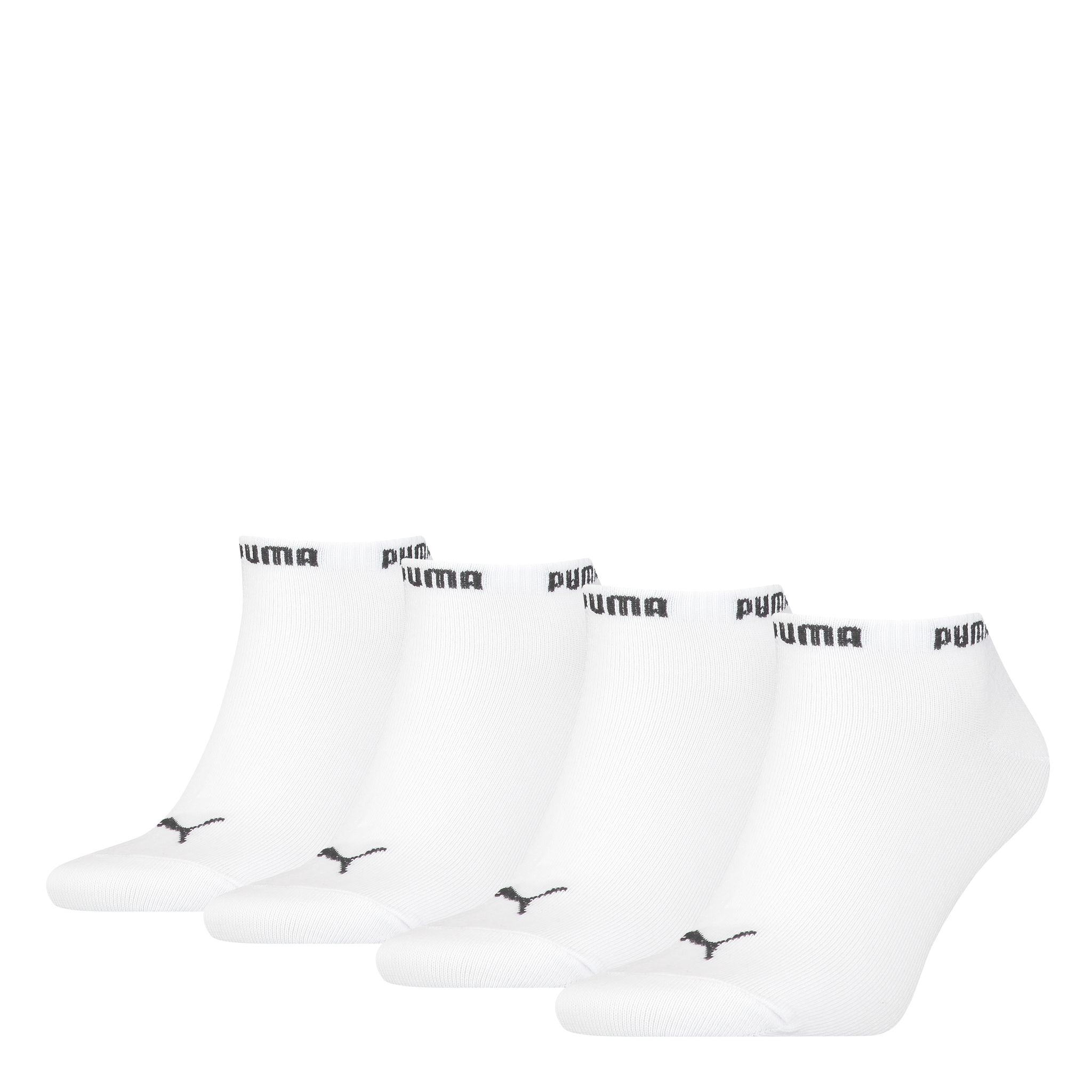 Puma Sneakersokken Promo Unisex 4-pack Wit