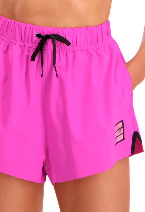 Puma Zwemshort Dames High Waisted Deep Orchid Combo