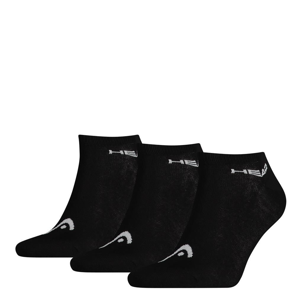 Head Sokken 3-pack Unisex Sneaker Black