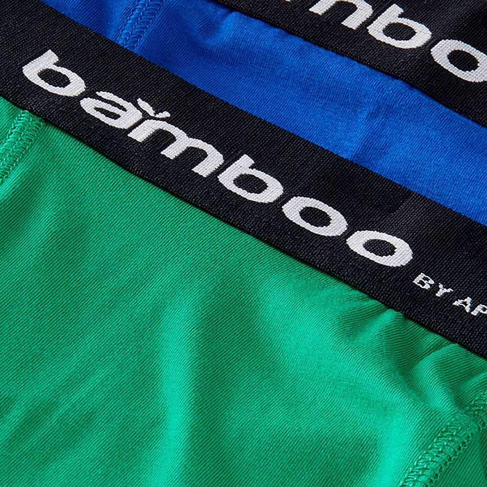 Apollo Boxershorts Heren Bamboo Basic Blue / Green 8-pack