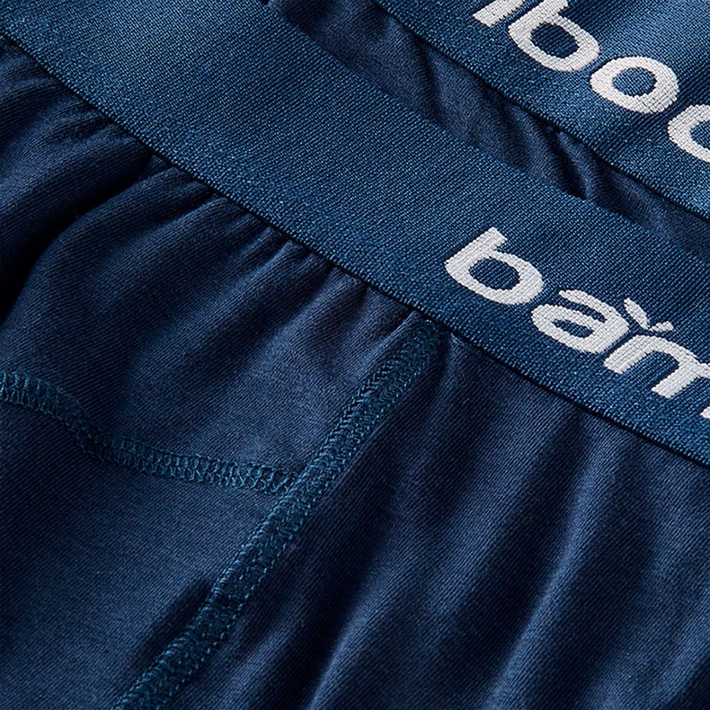 Apollo Boxershorts Heren Bamboo Basic Navy 2-pack