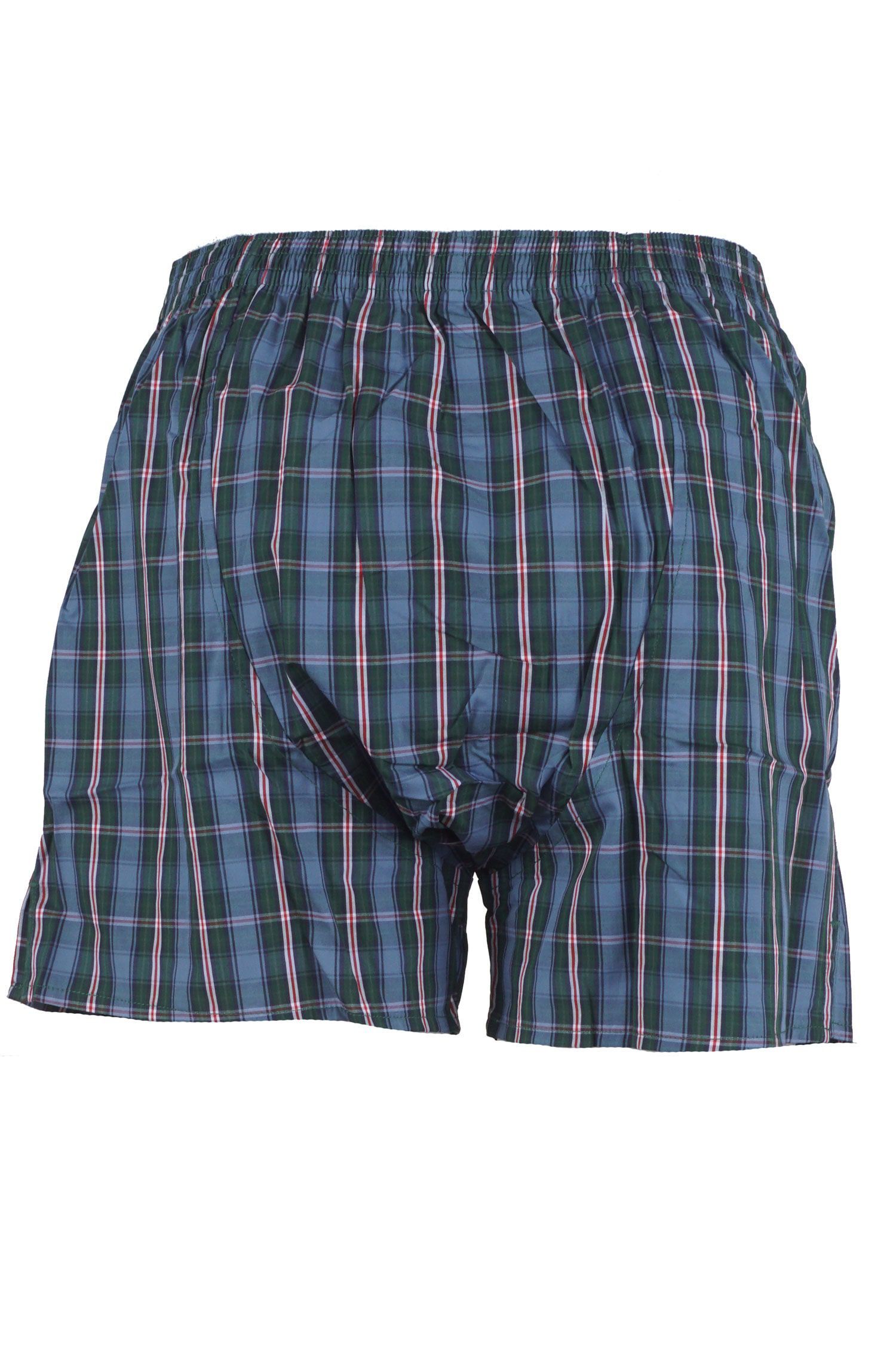 DEAL International boxershort Kartiert groen blauw