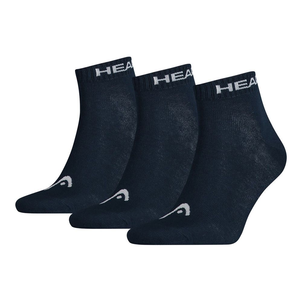 Head Sokken Quarter Navy 3-pack