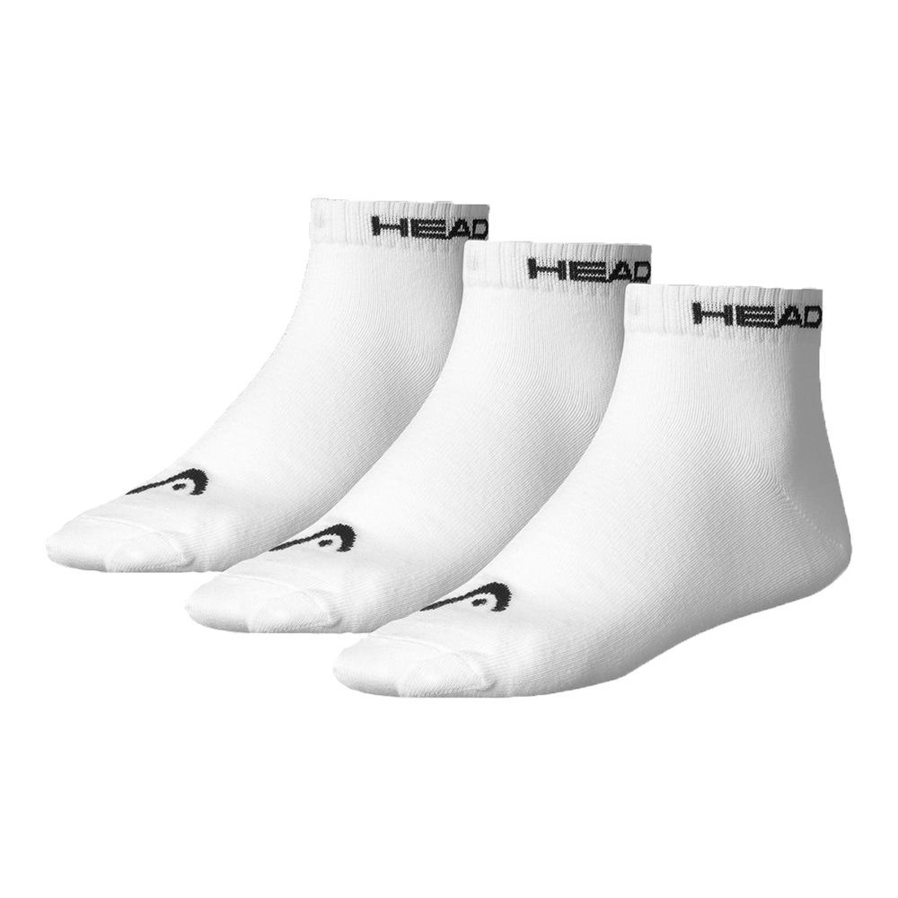 Head Sokken Quarter White 3-pack