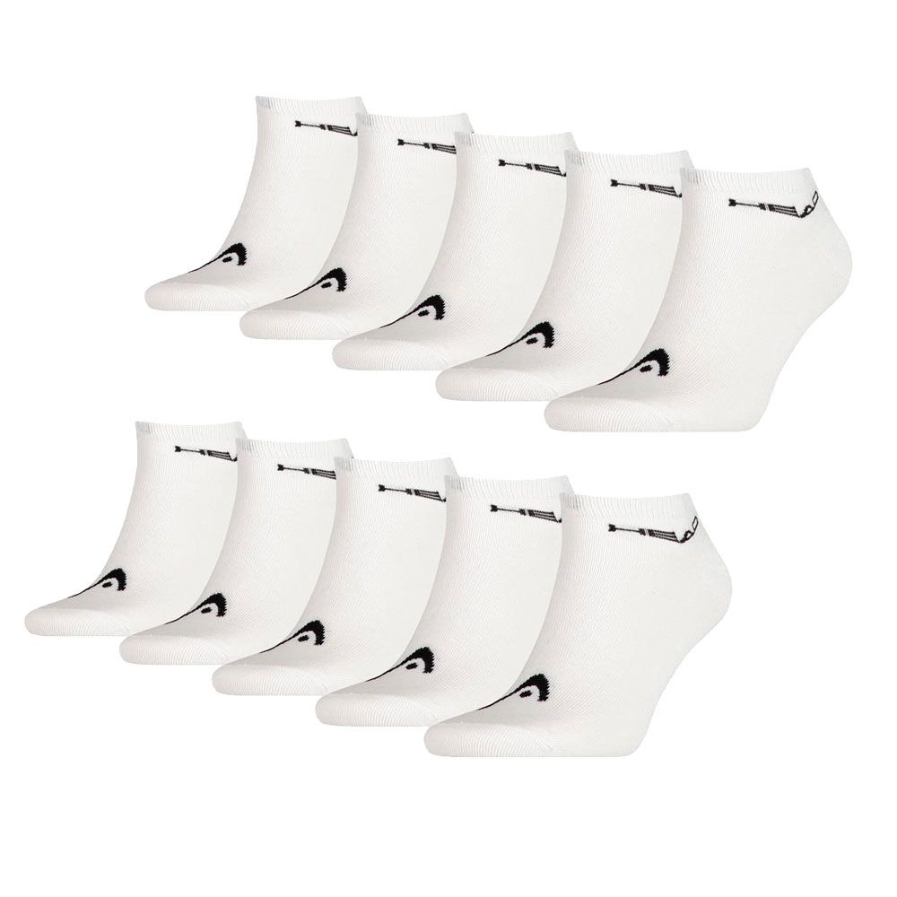 Head Sokken Sneaker 10-pack Wit