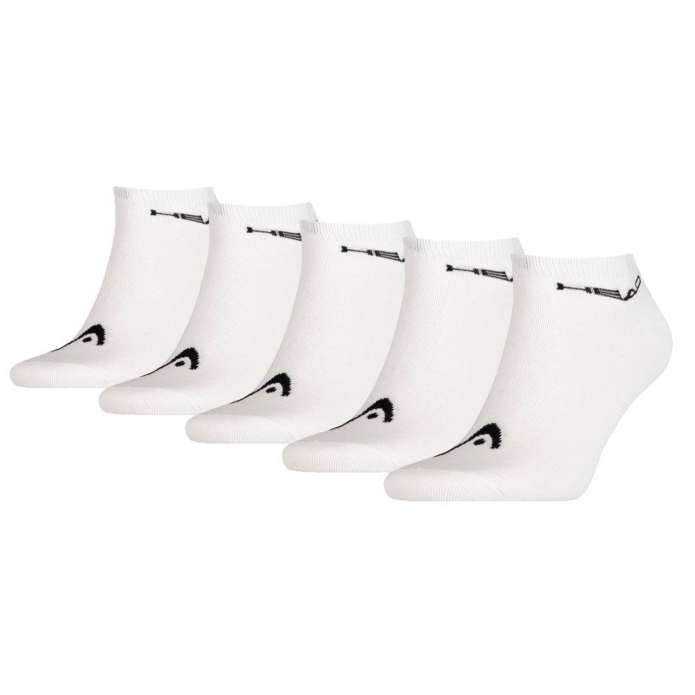 Head Sokken Sneaker 5-pack Wit