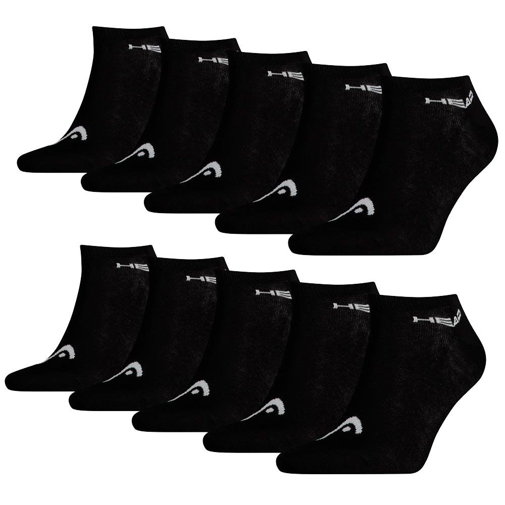 Head Sokken Sneaker 10-pack Zwart