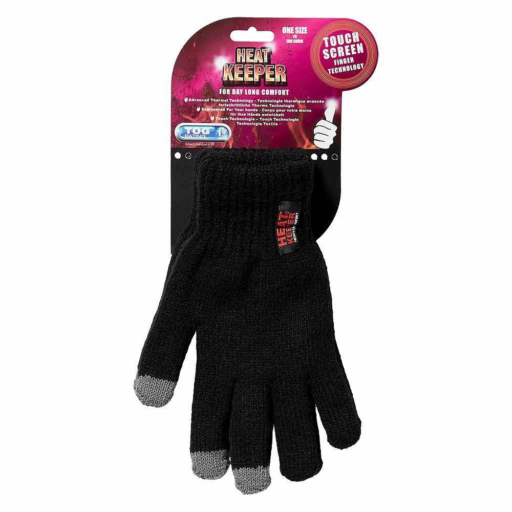 Heatkeeper Thermo Handschoenen Dames met I-Touch Zwart