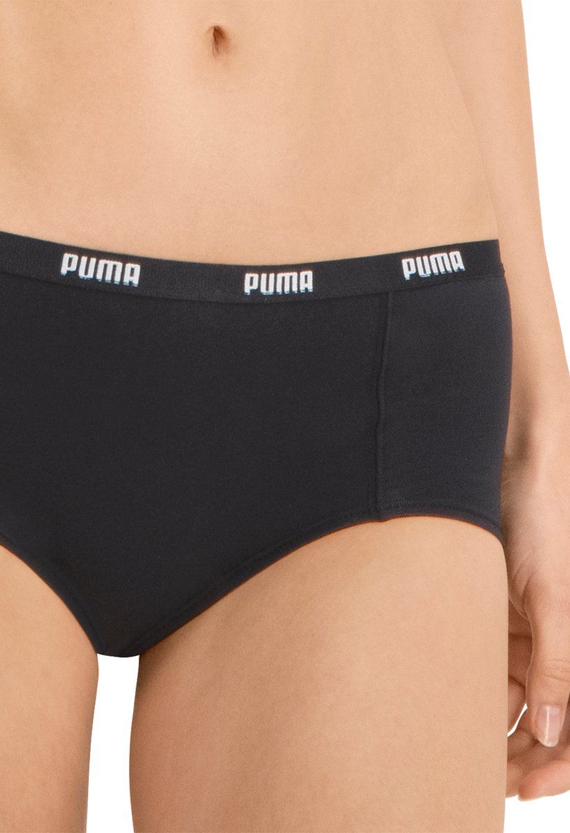 Puma Mini Short Dames Zwart 6-Pack 