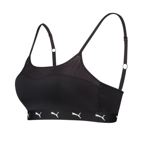 Puma Padded Sport Top Dames Zwart