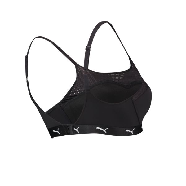 Puma Padded Sport Top Dames Zwart