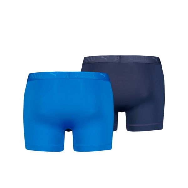 Puma Sport Boxershorts Microfiber 2-pack Blauw