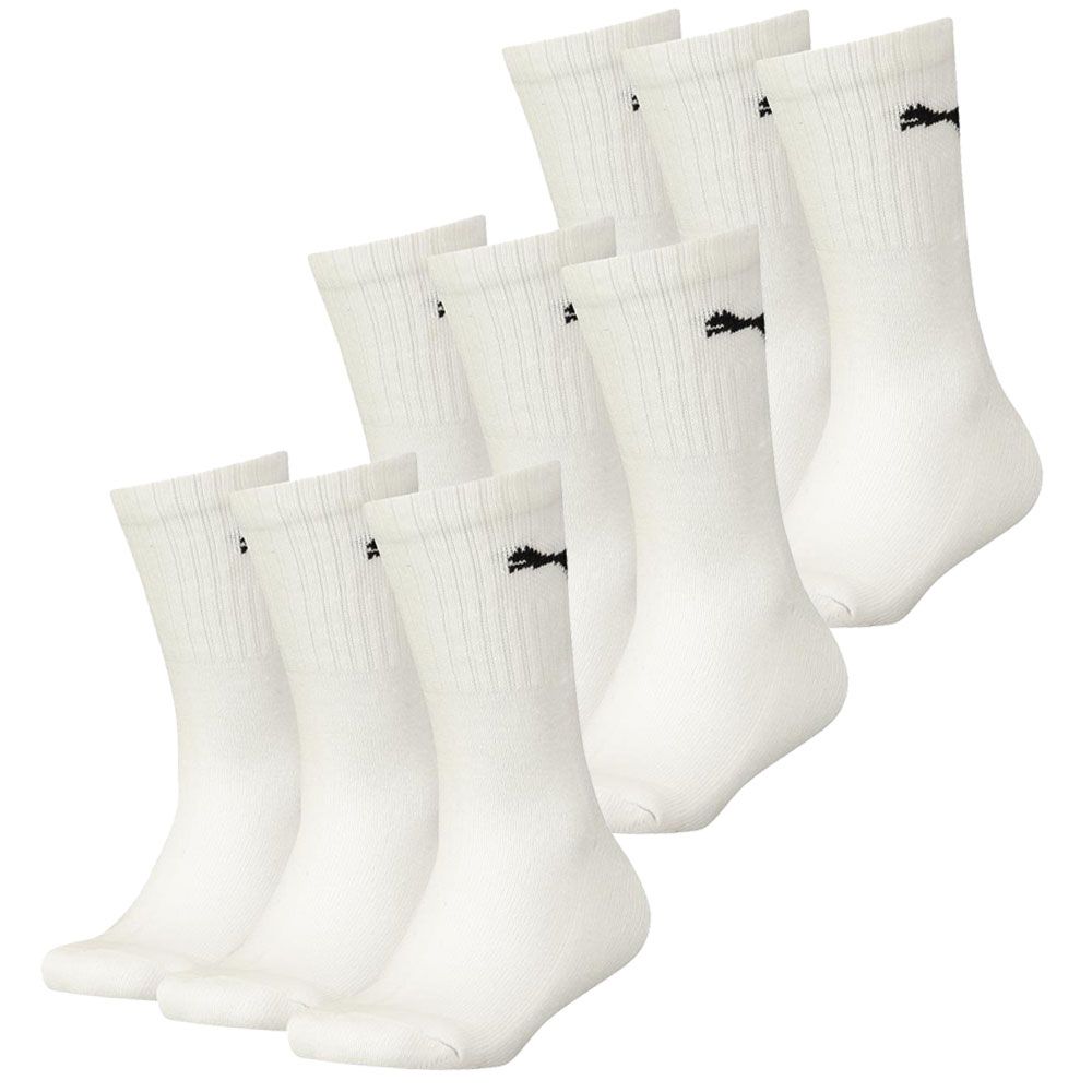 Puma Sportsokken Wit 9-pack