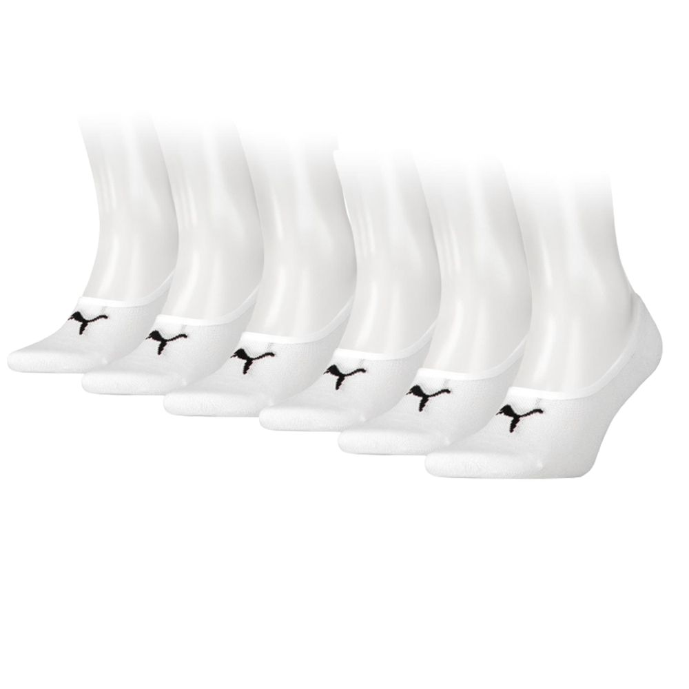 Puma Footies 6-pack Unisex Wit