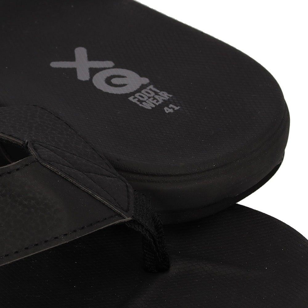 XQ Teenslippers Heren Comfortable Cushion Sole Zwart 