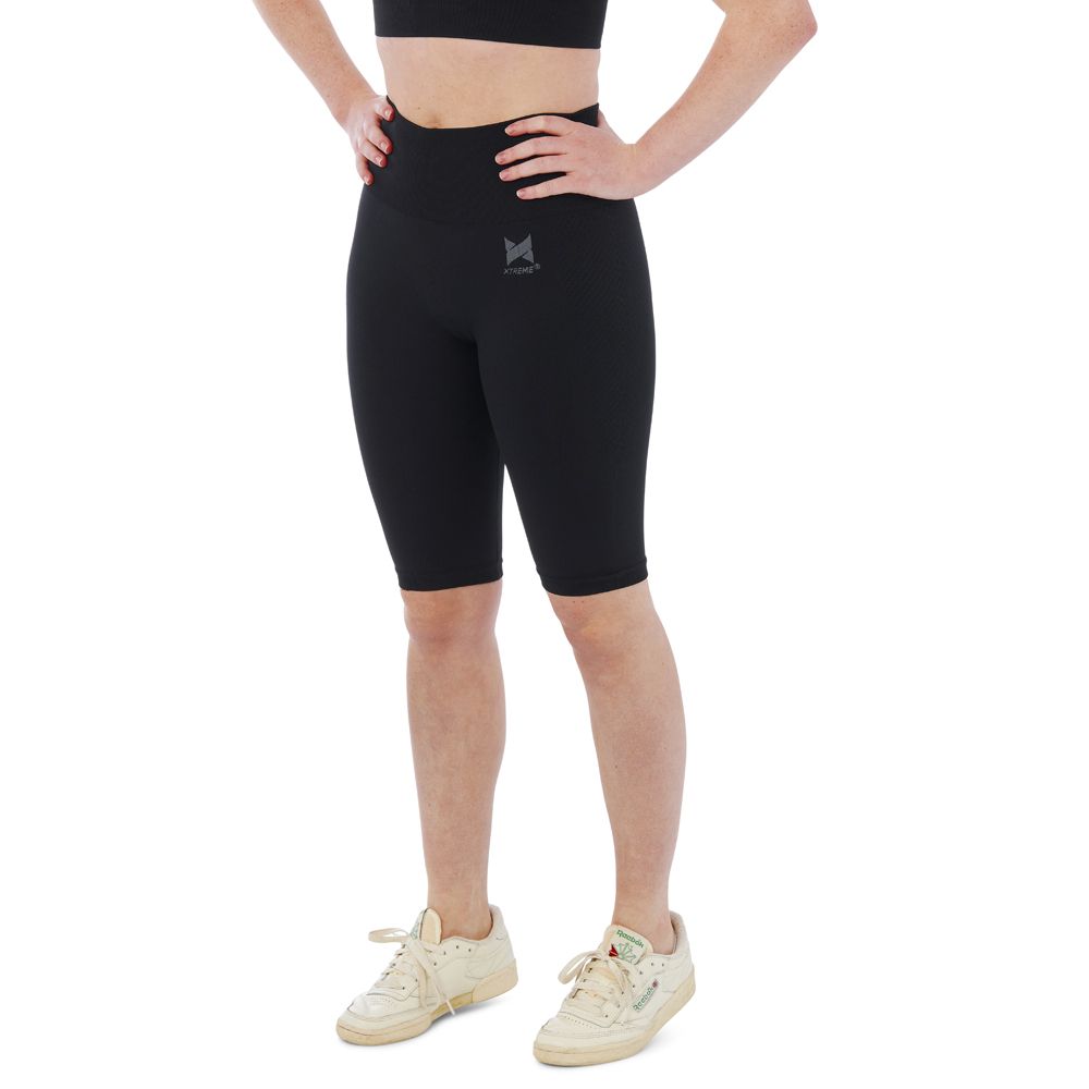 Xtreme Sportswear Korte Sportlegging Dames Zwart