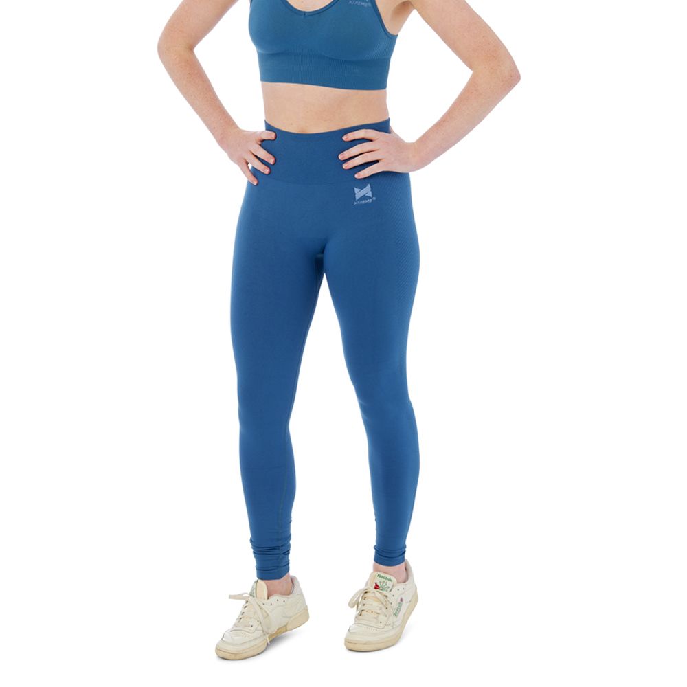 Xtreme Sportswear Sportlegging Dames Blauw