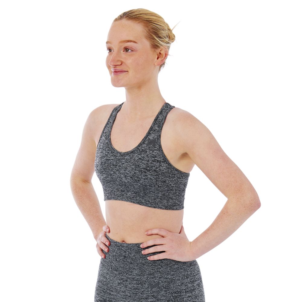 Xtreme Sportswear Sporttop Dames Antraciet Melange