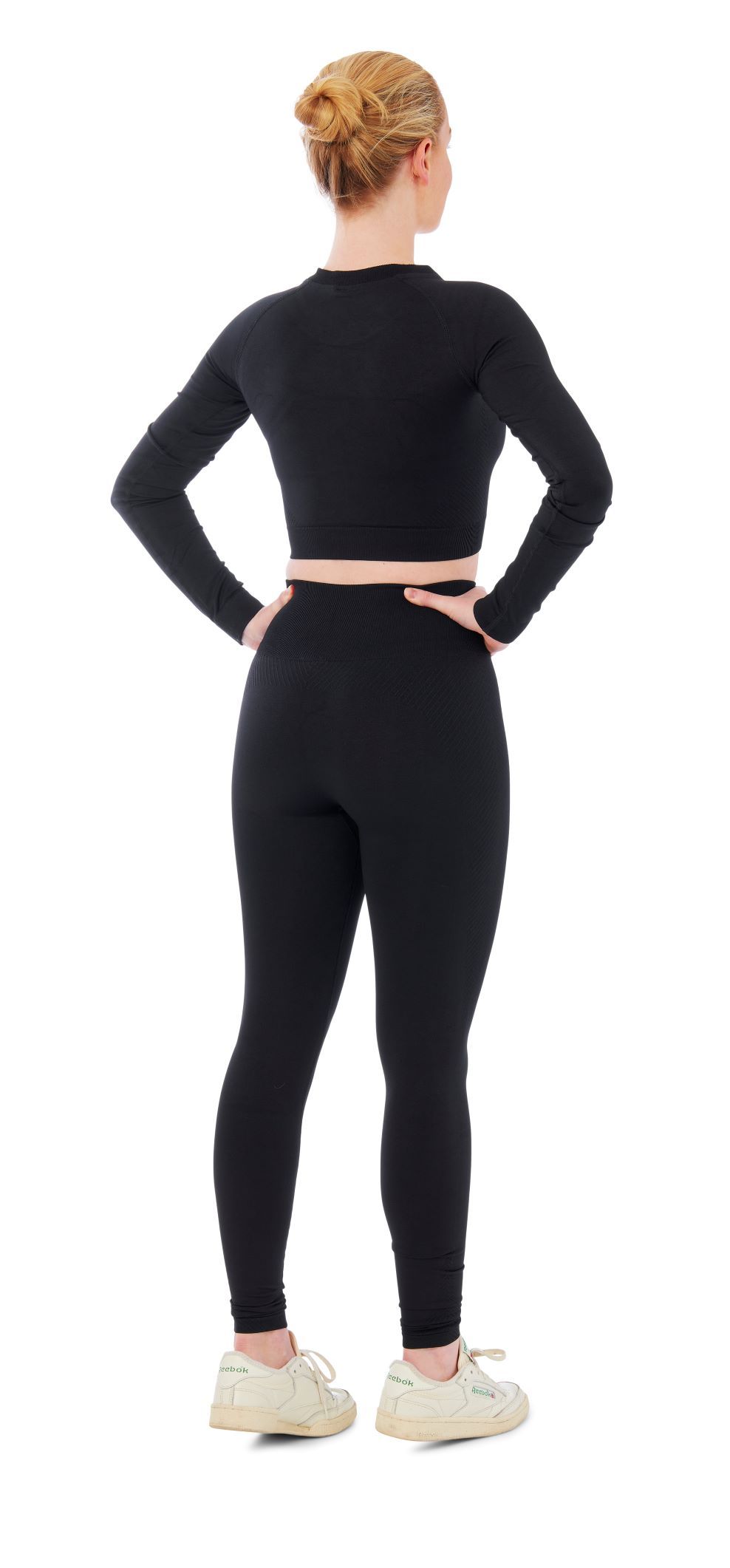 Xtreme Sportswear Dames Sportset - Sportlegging + Sport Croptop - Zwart