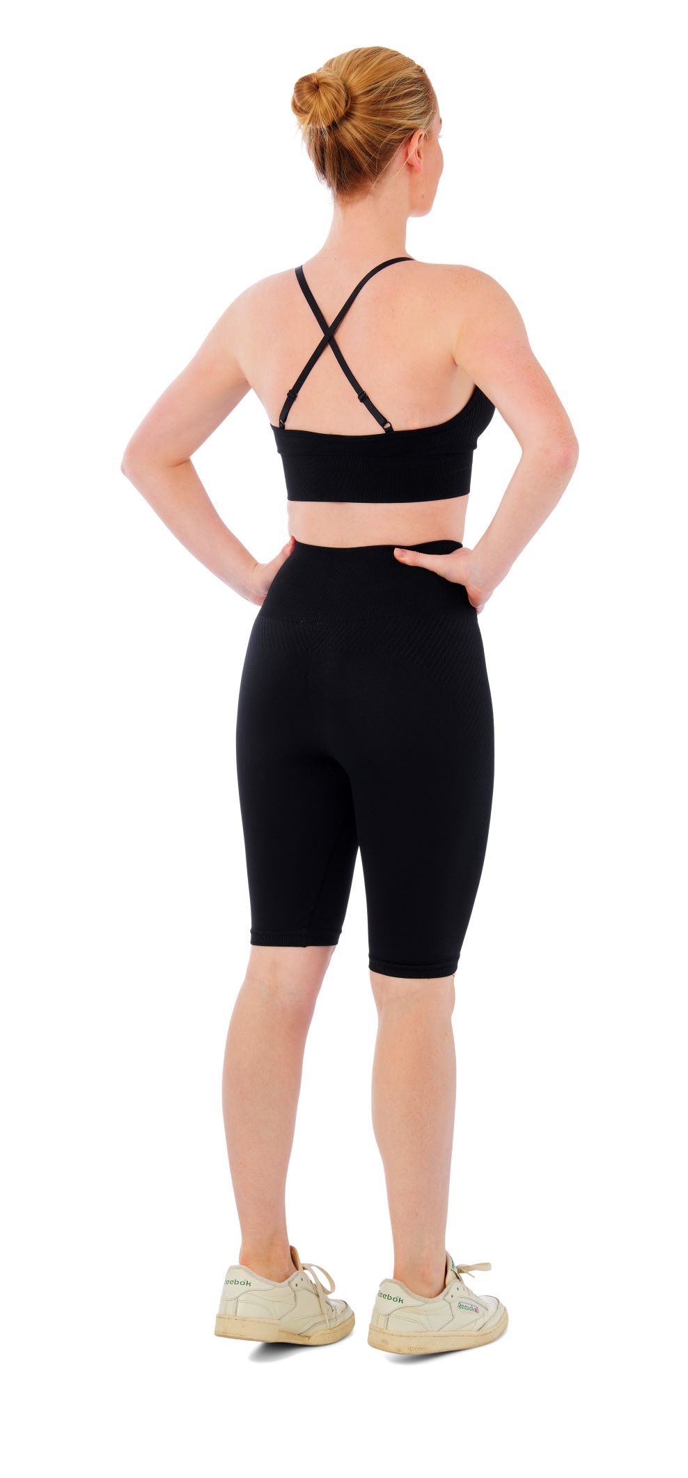 Xtreme Sportswear Dames Sportset - Korte Sportlegging + Sport BH - Zwart