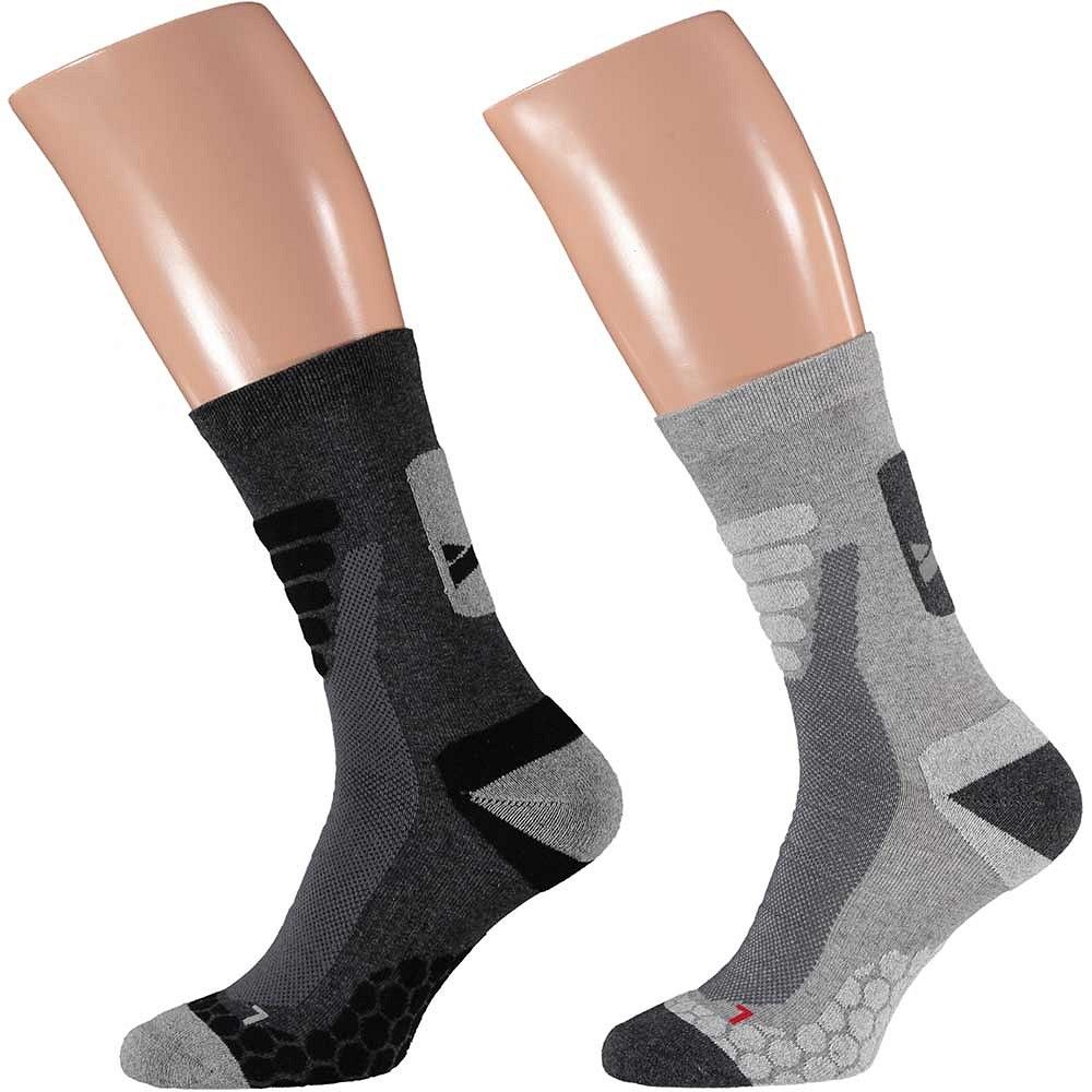 Xtreme Wandelsokken 2-pack Multi Grey