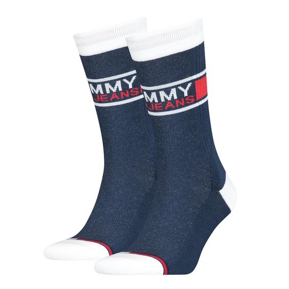 Tommy Hilfiger Sokken Uni Tj Navy 2-Pack