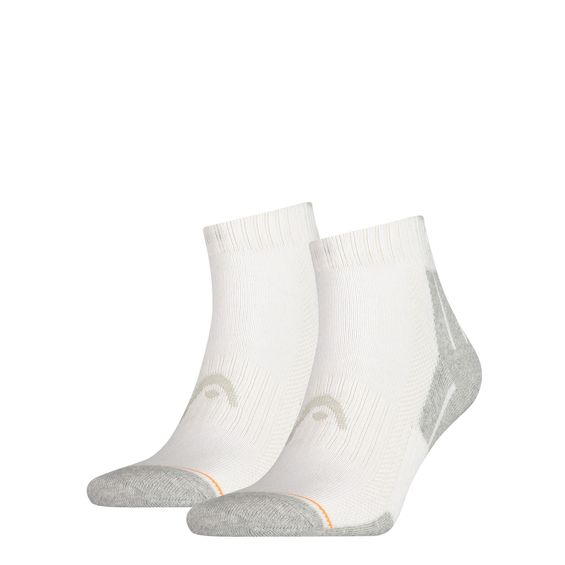 HEAD Sokken Performance Quarter 2-pack Unisex White