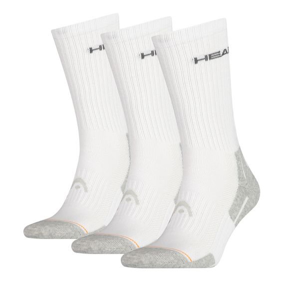 HEAD Sokken Performance Crew 3-pack Unisex White