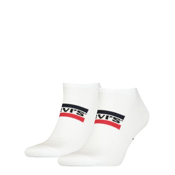 Levi's Low Cut Sprtwr Logo White 2-Pack