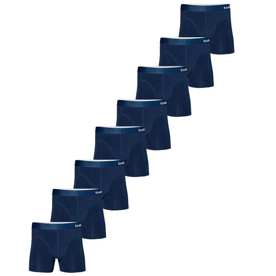 Apollo Boxershorts Heren Bamboo Basic Navy 8-pack