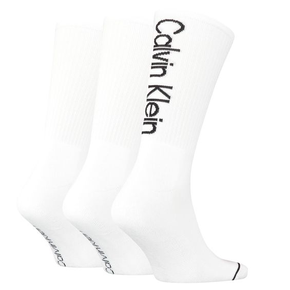 Calvin Klein Heren Sokken Athleisure 3-pack Wit