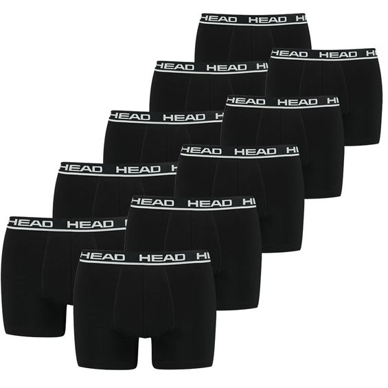 Head Boxershorts Basic 10-Pack Zwart