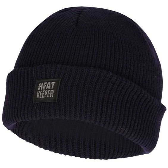 Heatkeeper Heren Thermo Muts Wind/Waterproof Navy