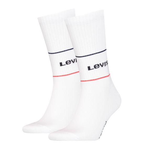 Levi's sokken Short Cut Logo Sport Iconic 2-Pack