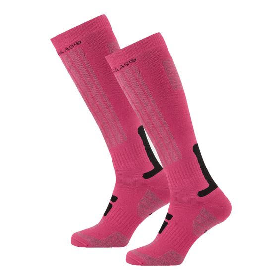 Poederbaas Skisokken 2-pack Pink