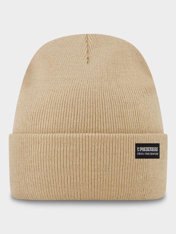 Poederbaas Muts Park Beanie Bronze