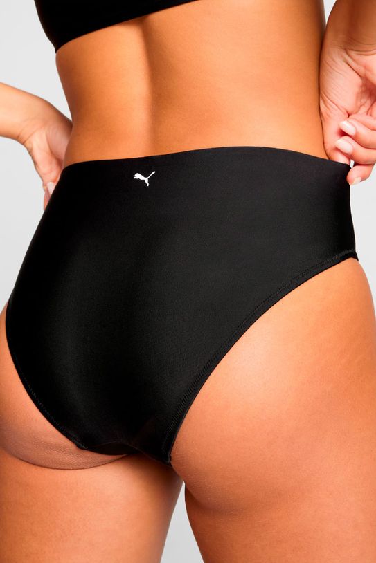 Puma Bikinibroekje High Waist Brief Zwart